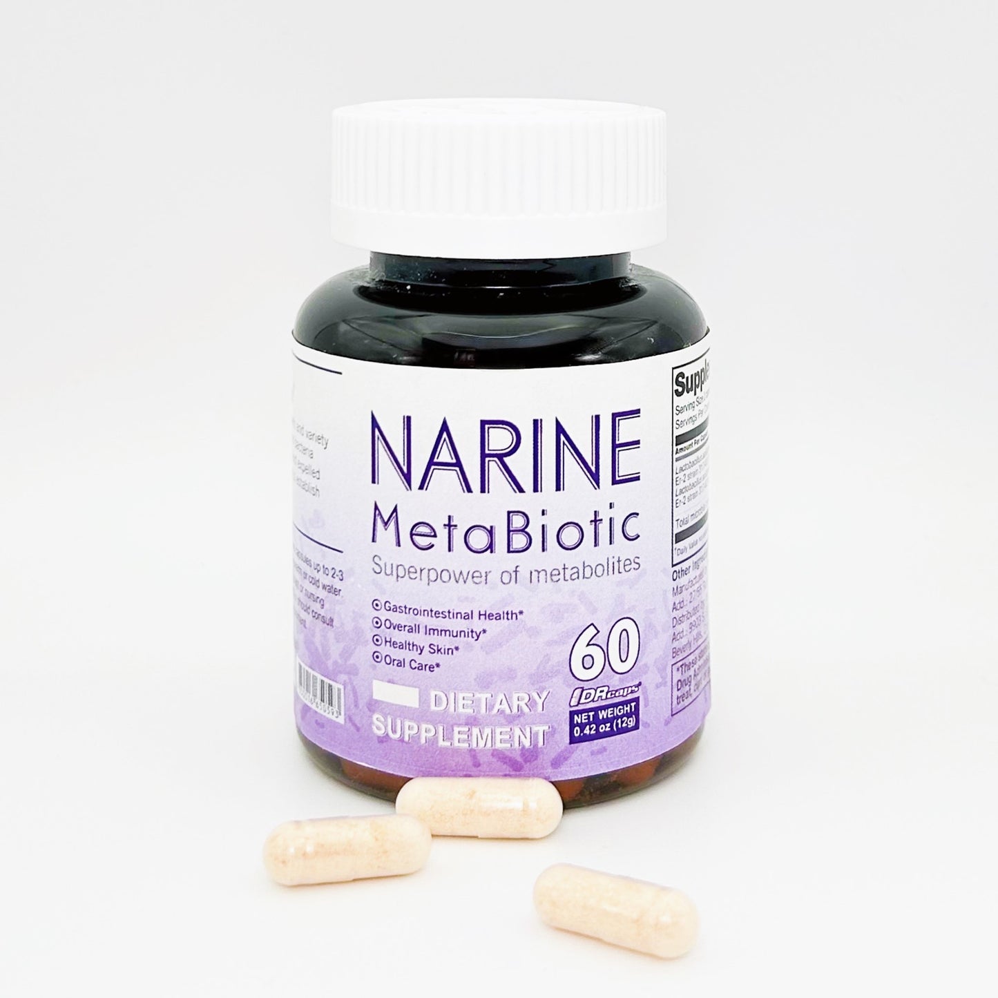 Narine Metabiotic 60 DR Capsules